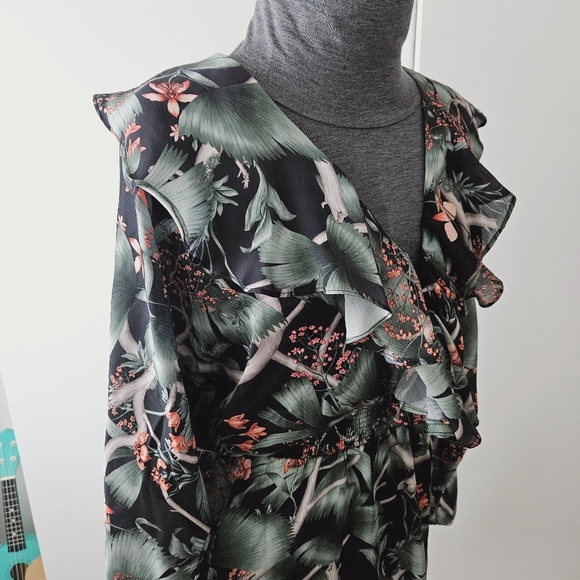 Johanna Ortiz x H&M Patterned Floral Mini Dress - Picture 8 of 15